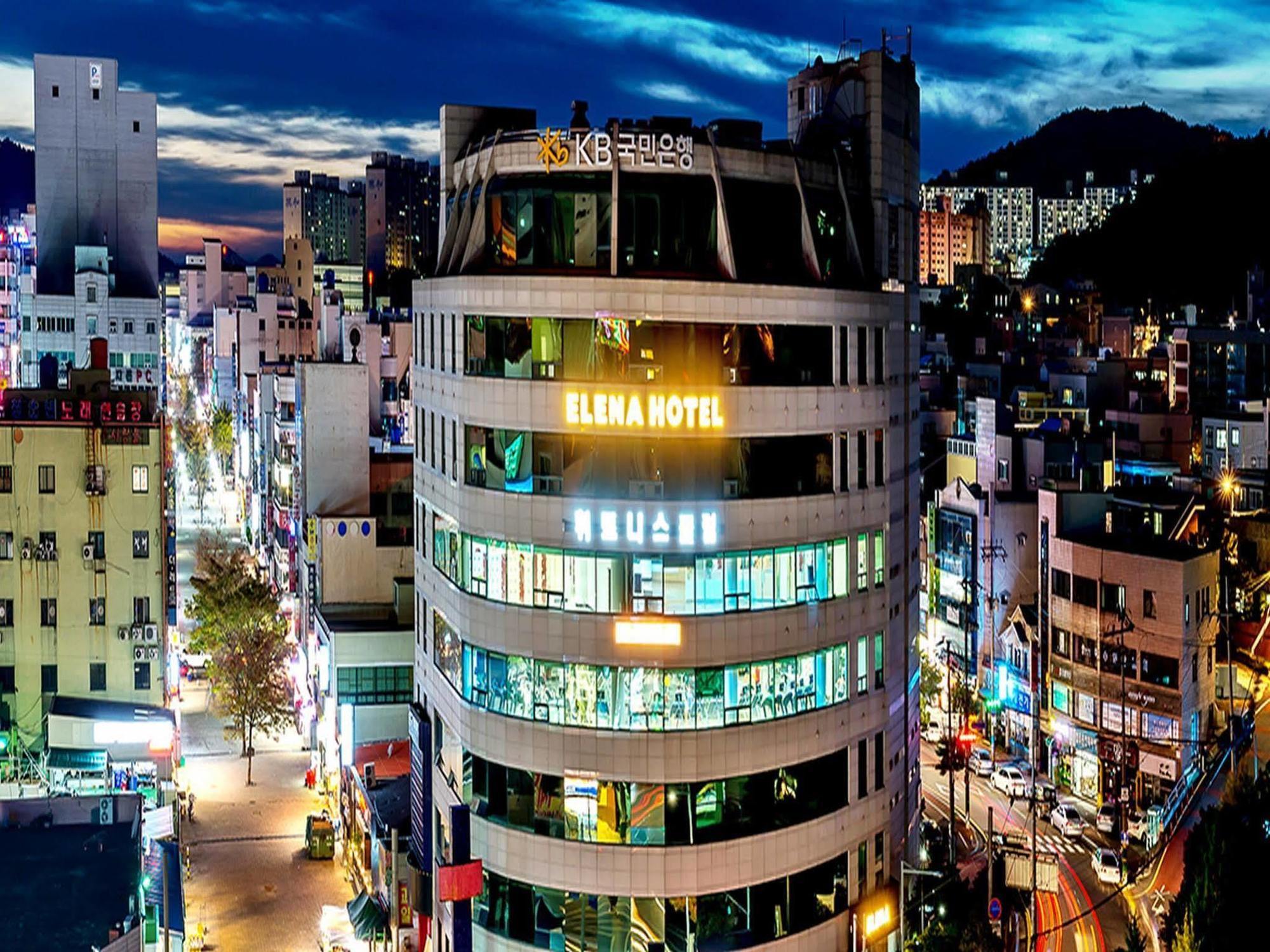 Elena Business Hotel Yeosu Esterno foto